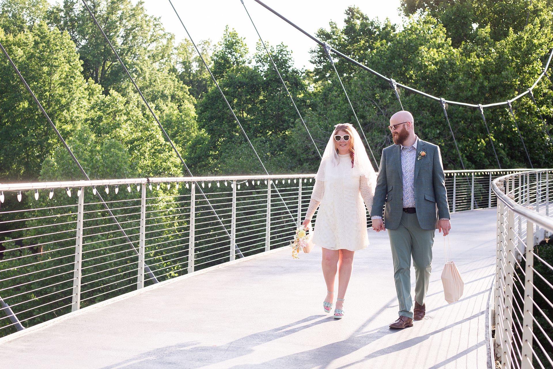 Elopement photos in Greenville, SC | Christine Scott Photography
