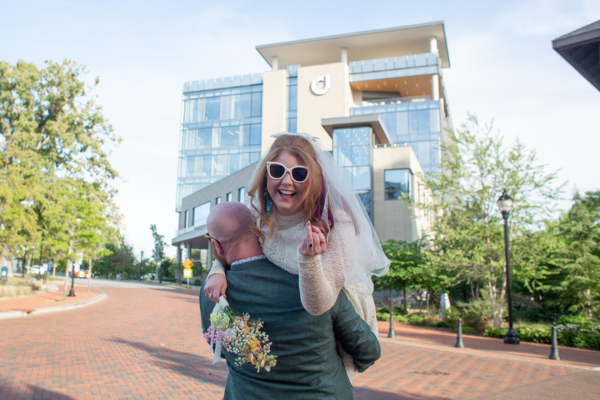 Downtown Greenville Elopement Photos | Christine Scott Photography