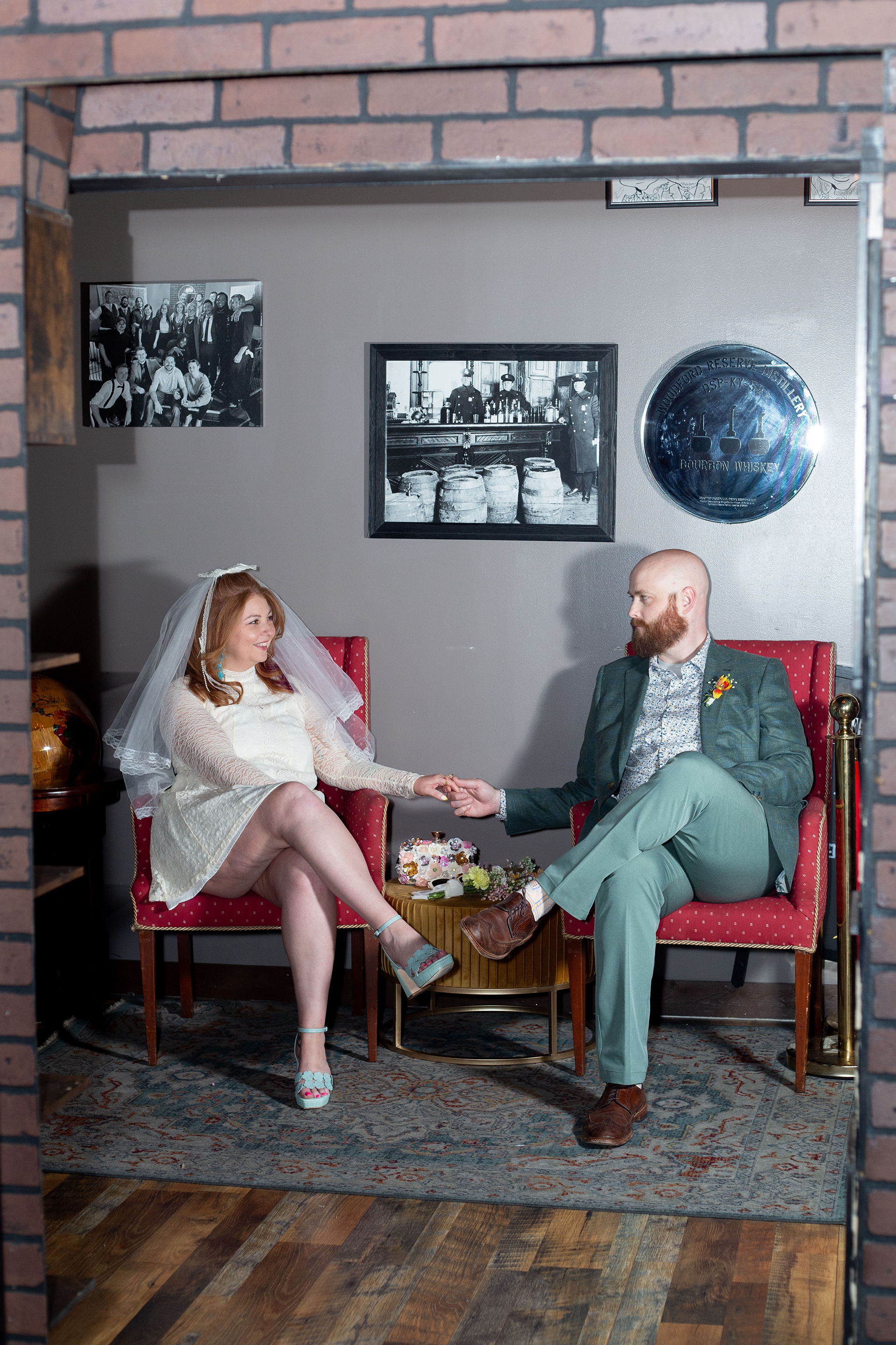 Downtown Greenville Elopement Photos | Christine Scott Photography
