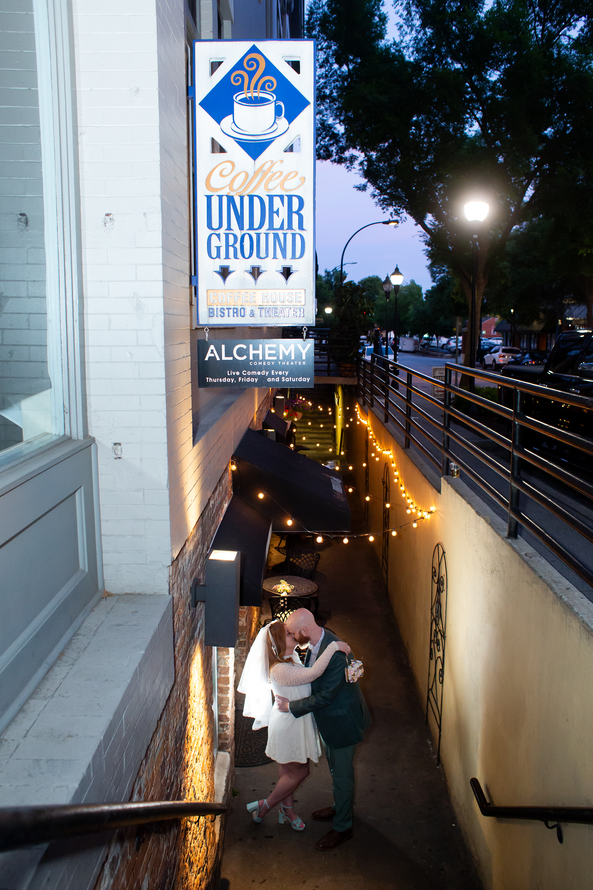 Downtown Greenville Elopement Photos | Christine Scott Photography