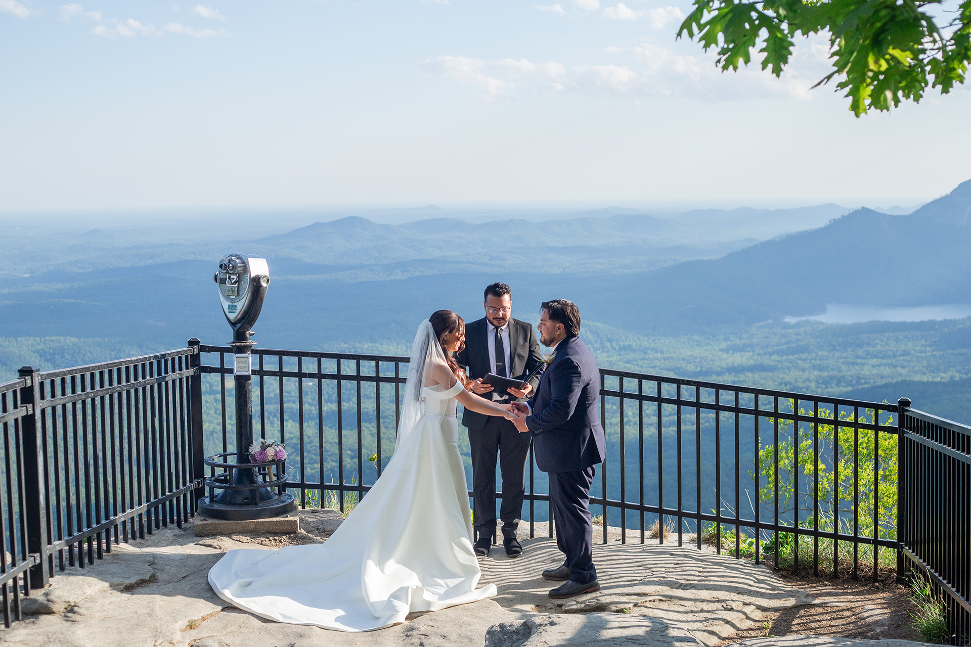 Elopement at Caesars Head State Park | Christine Scott Photography