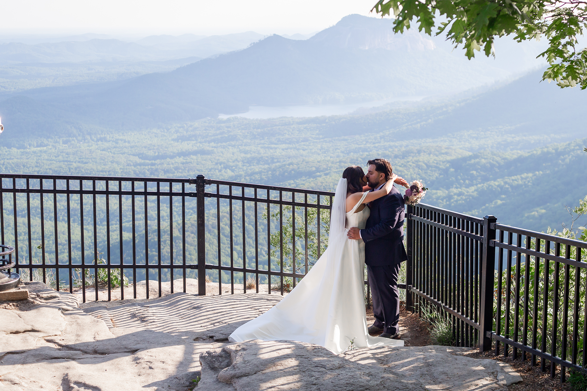 Elopement at Caesars Head State Park | Christine Scott Photography