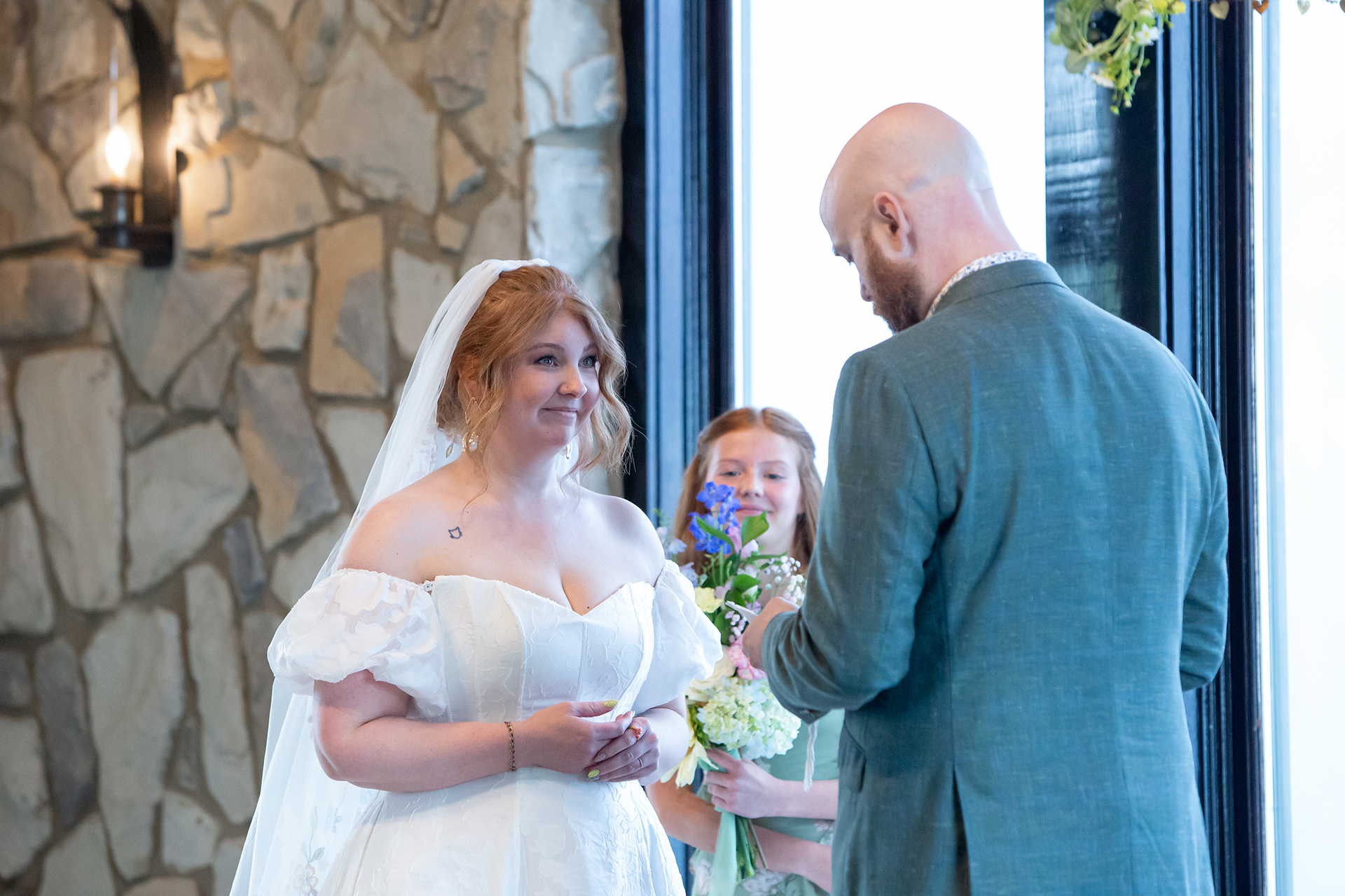 Wedding at Cliffs at Glassy Chapel | Christine Scott Photography