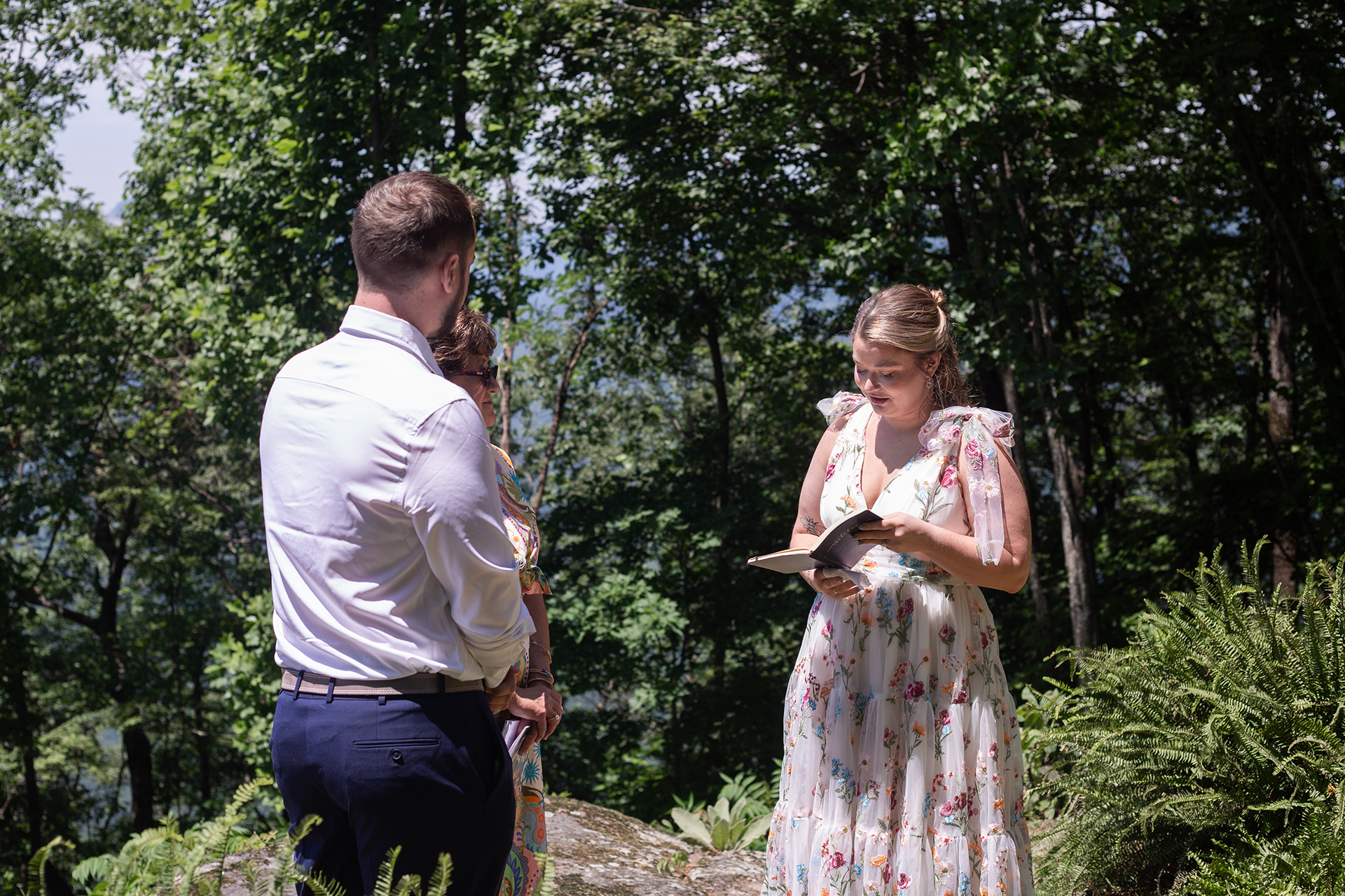 Mountain wedding in South Carolina | Christine Scott Photography