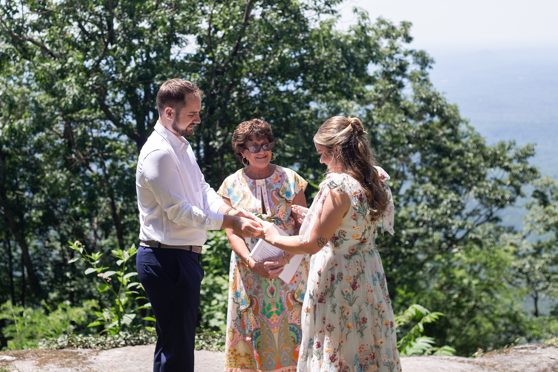Small wedding near Greenville, SC | Christine Scott Photography