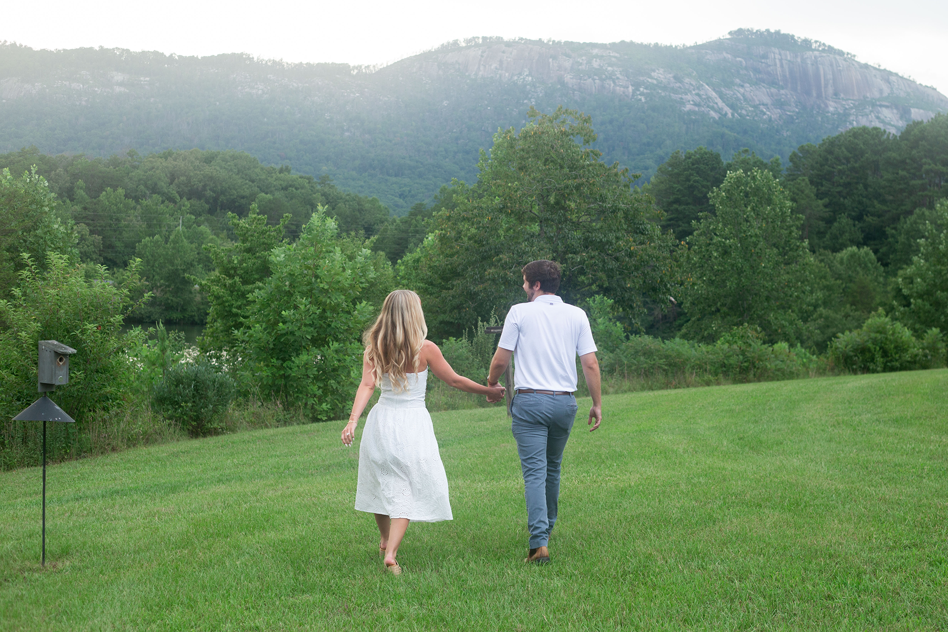 Engagement photos at Table Rock State Park | Christine Scott Photography