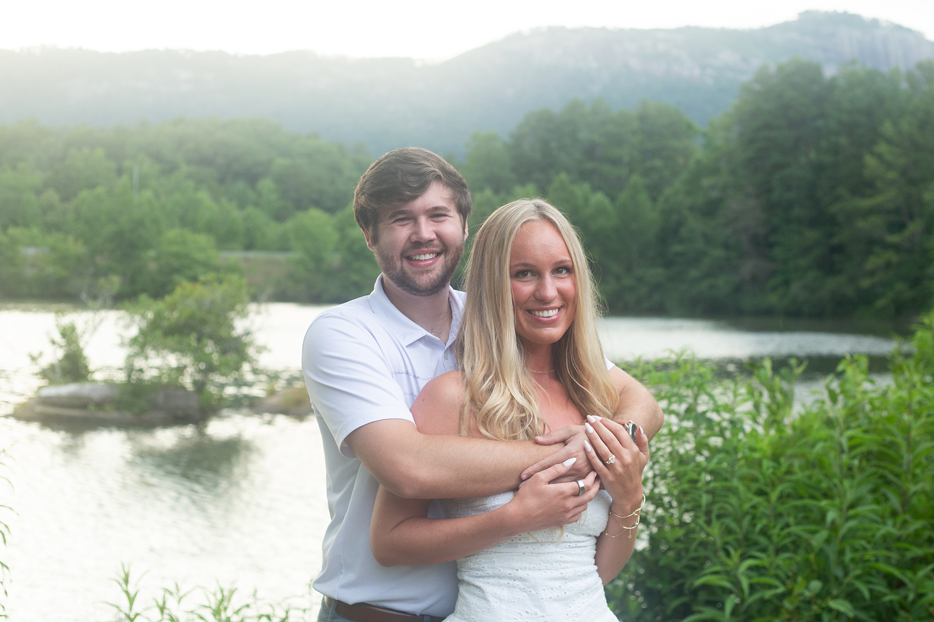 Proposal at Table Rock State Park | Christine Scott Photography