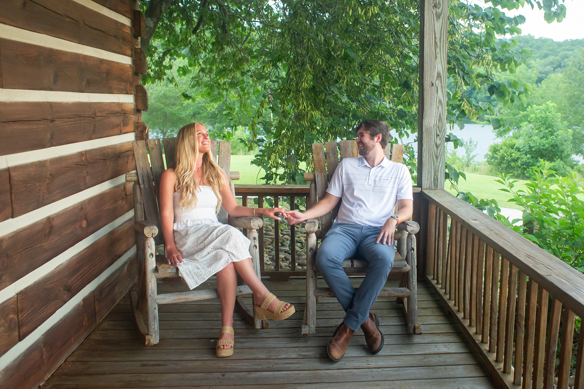 Proposal at Table Rock State Park | Christine Scott Photography