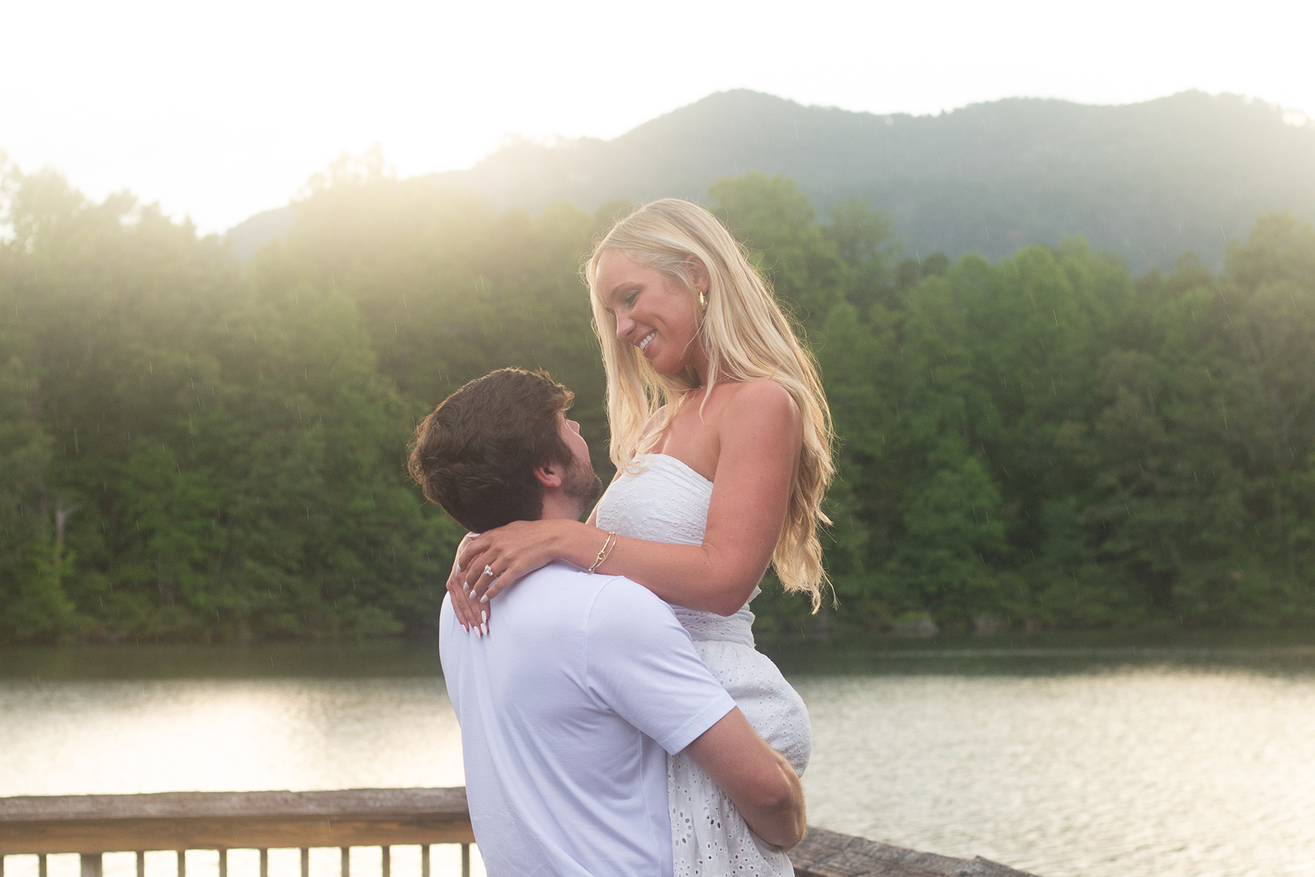 Proposal in upstate South Carolina | Christine Scott Photography