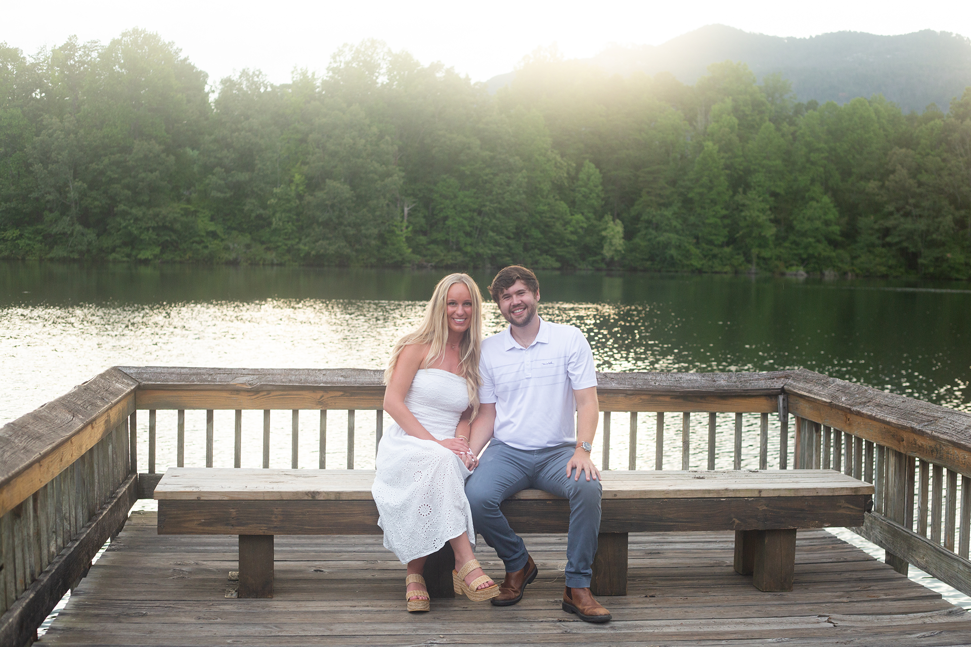 Proposal at Table Rock State Park | Christine Scott Photography