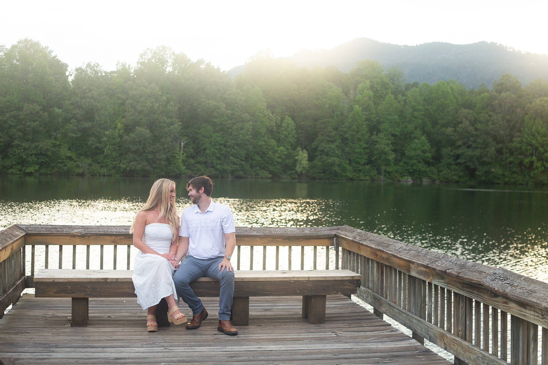 Proposal at Table Rock State Park | Christine Scott Photography