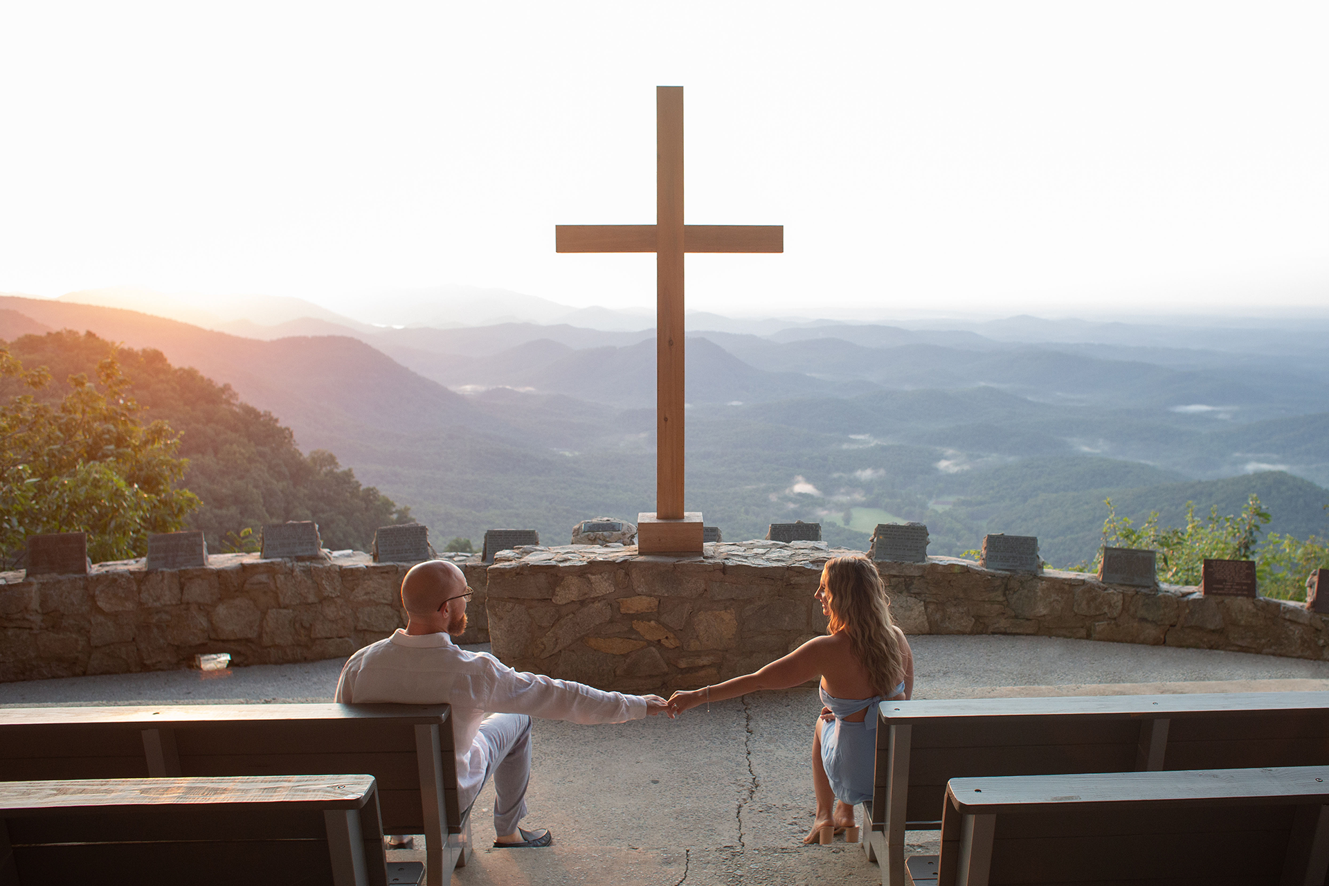 Engagement photos at Pretty Place | Christine Scott Photography