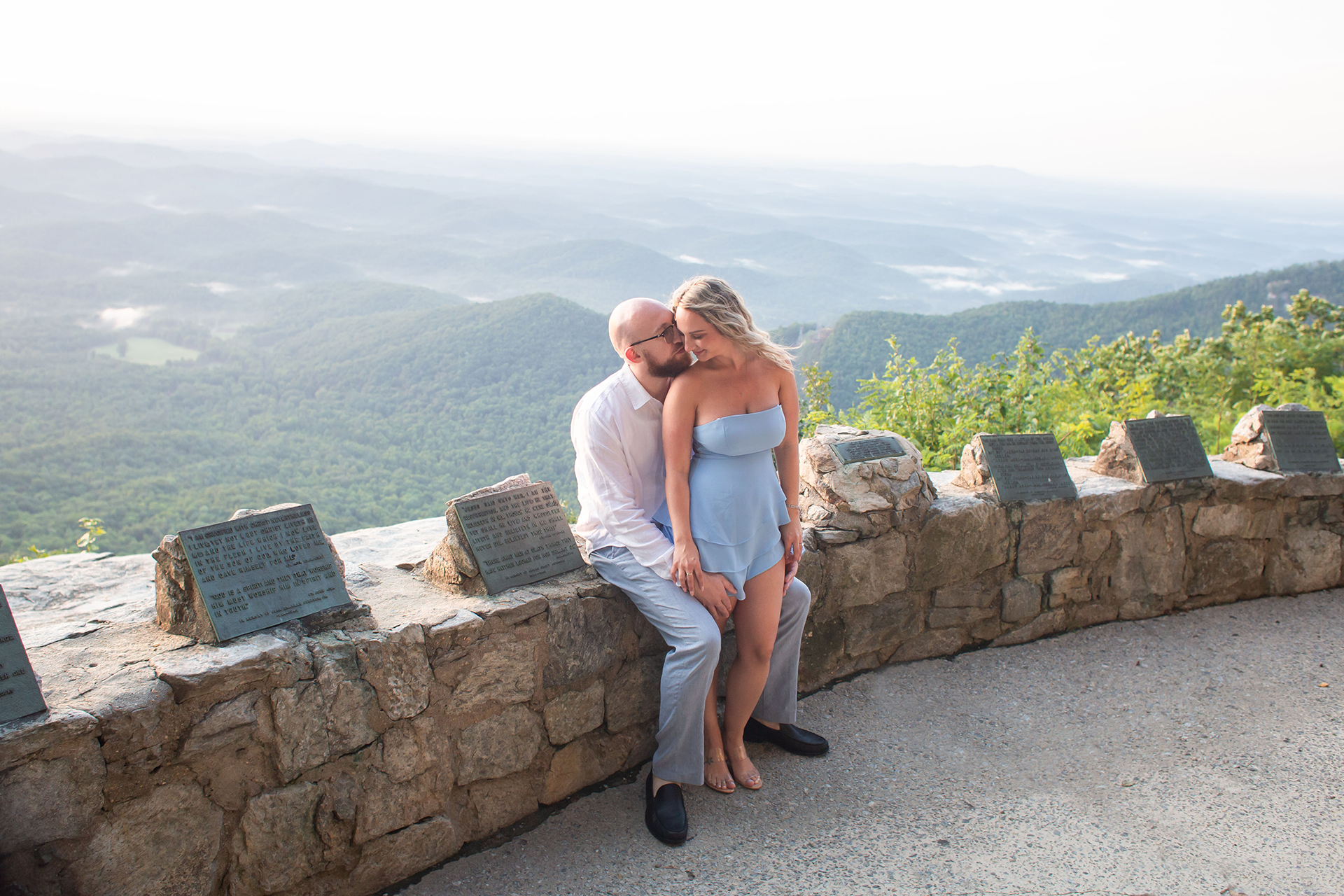 Engagement photos at Symmes Chapel | Christine Scott Photography