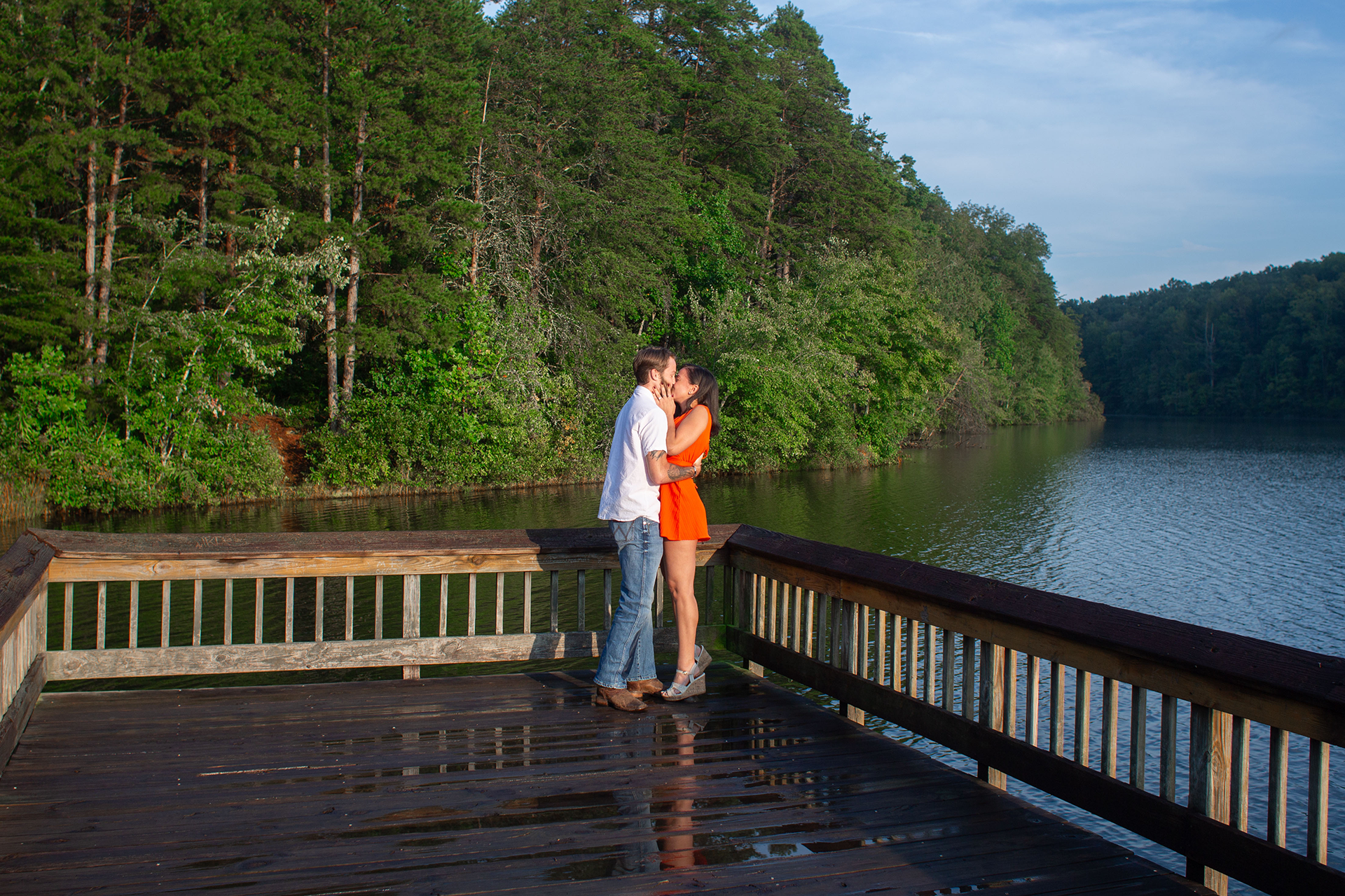 Mountain engagement photos in South Carolina | Christine Scott Photography