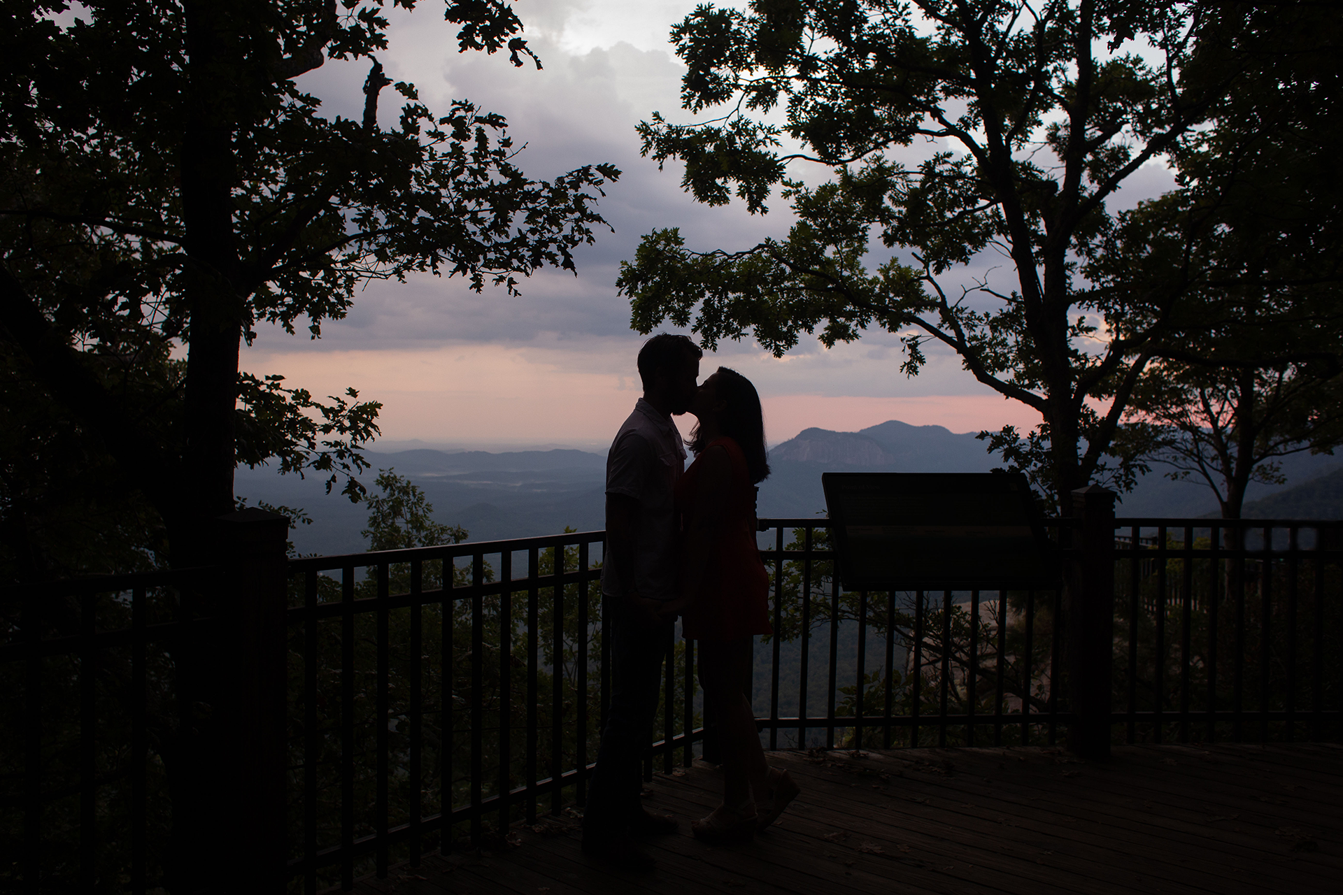 Mountain engagement photos in South Carolina | Christine Scott Photography