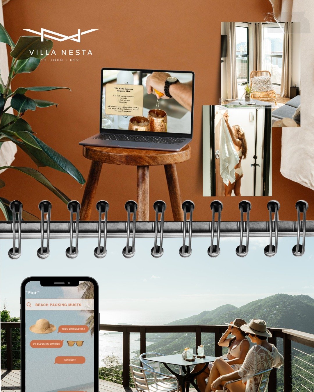 BRAND | INTERIORS | DIGITAL 

Amazing project profile from bland to brand. Escape to Villa Nesta, where luxury meets tranquility in the heart of St. John. Indulge in serene views, unwind in style, and savor the simple pleasures of island living.