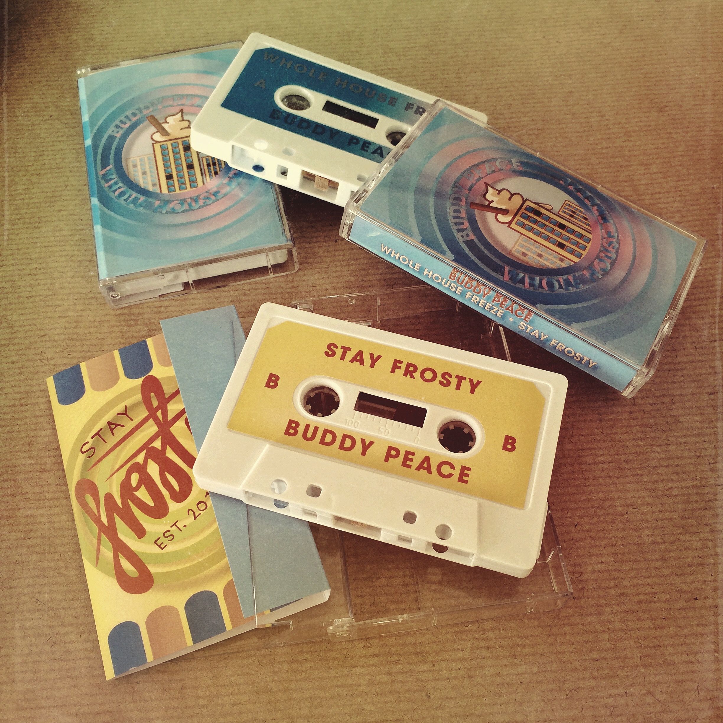 Whole House Freeze / Stay Frosty cassette (Bandcamp)