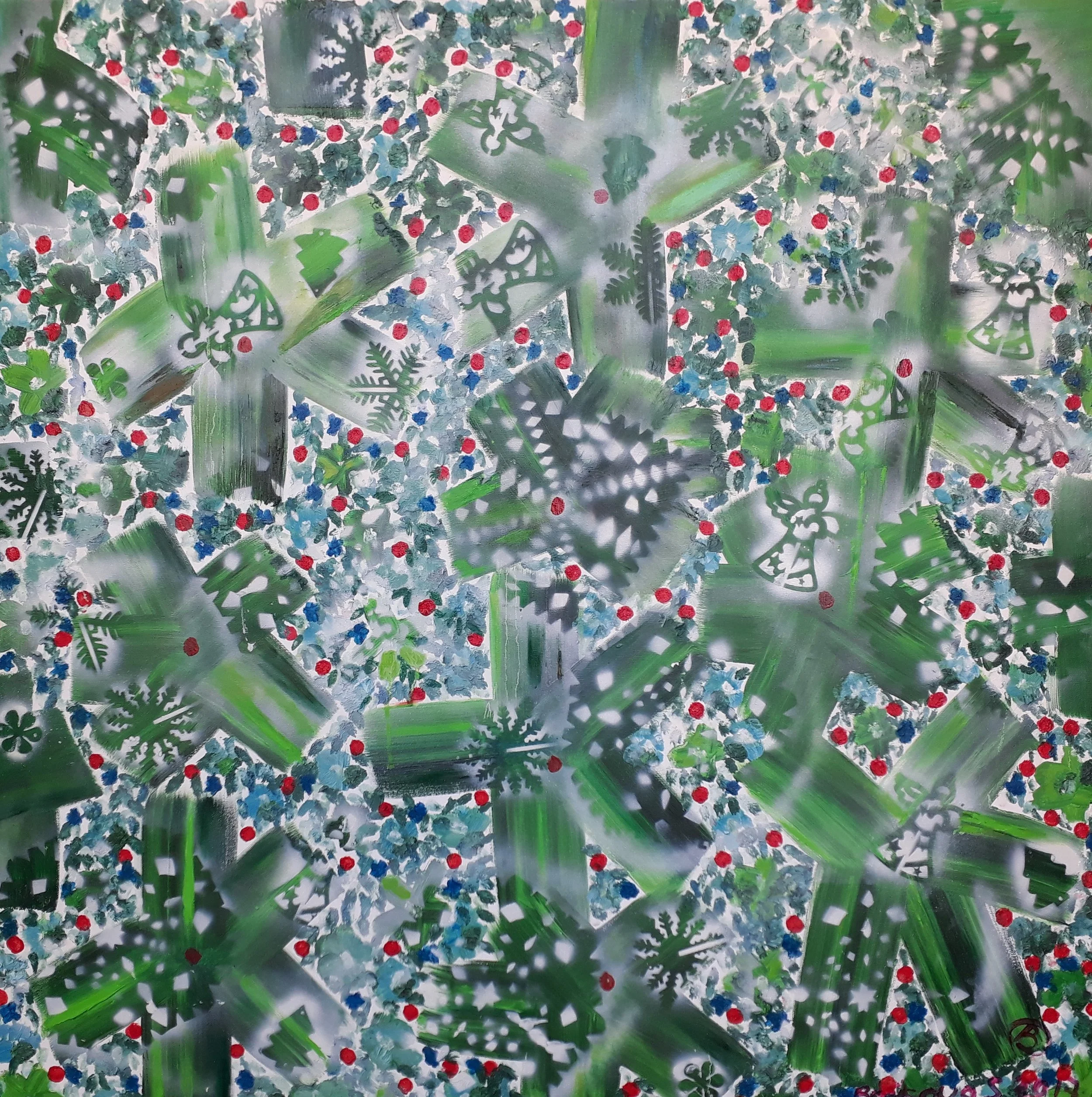 2017_Buon Natale_Olio su tela_cm 100x100.jpg