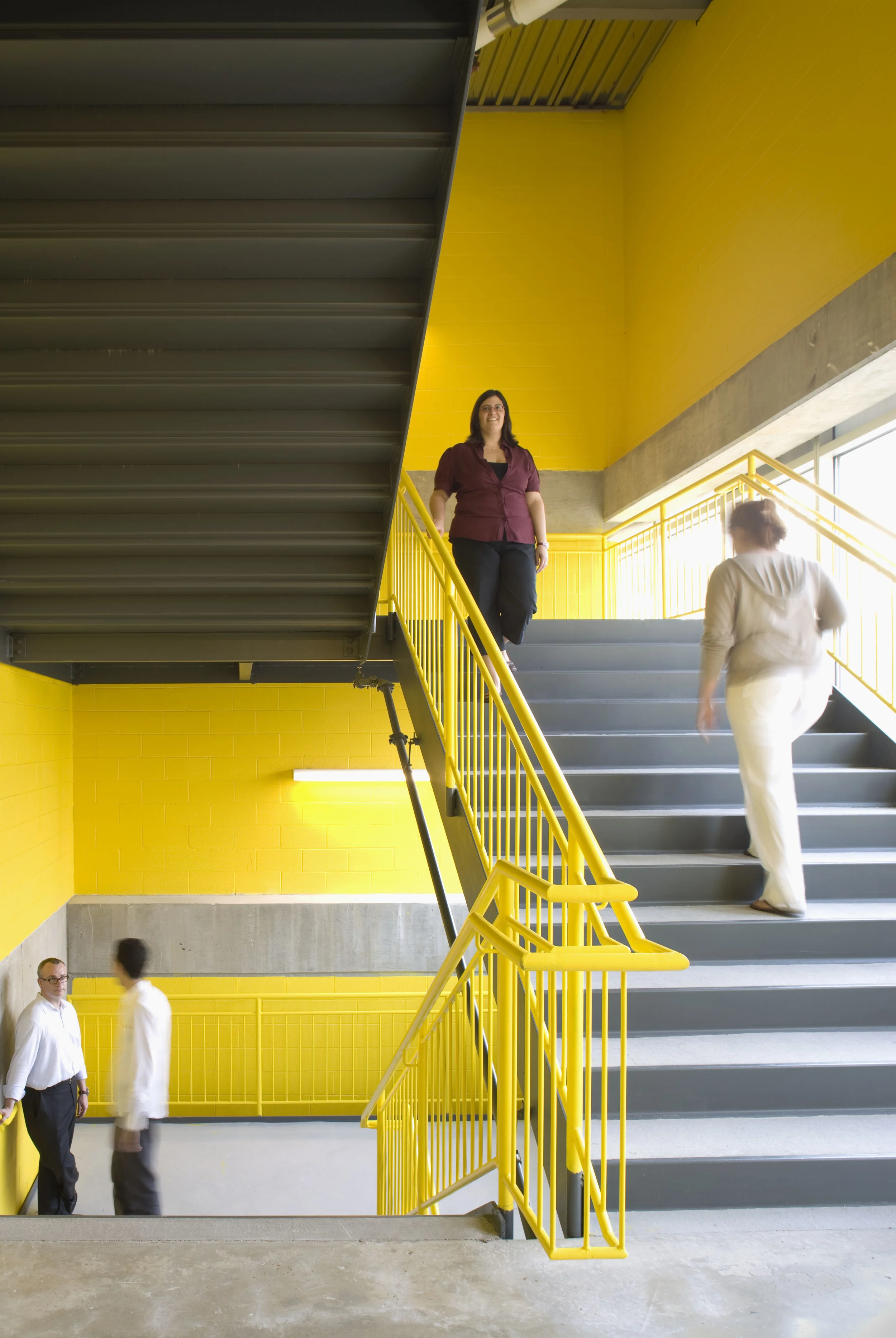 View of stairwell