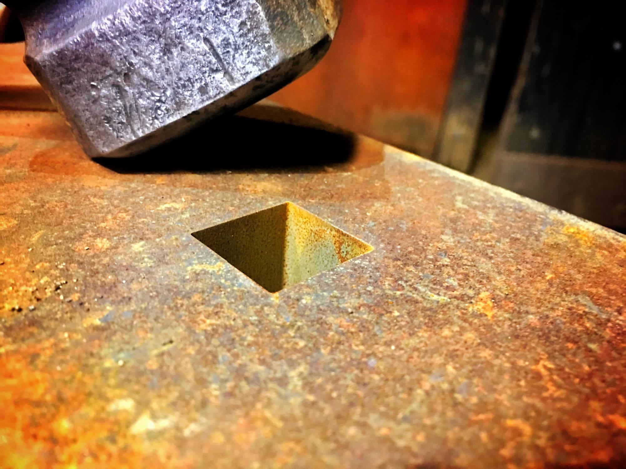 Striking Anvil Plate — Alec Steele