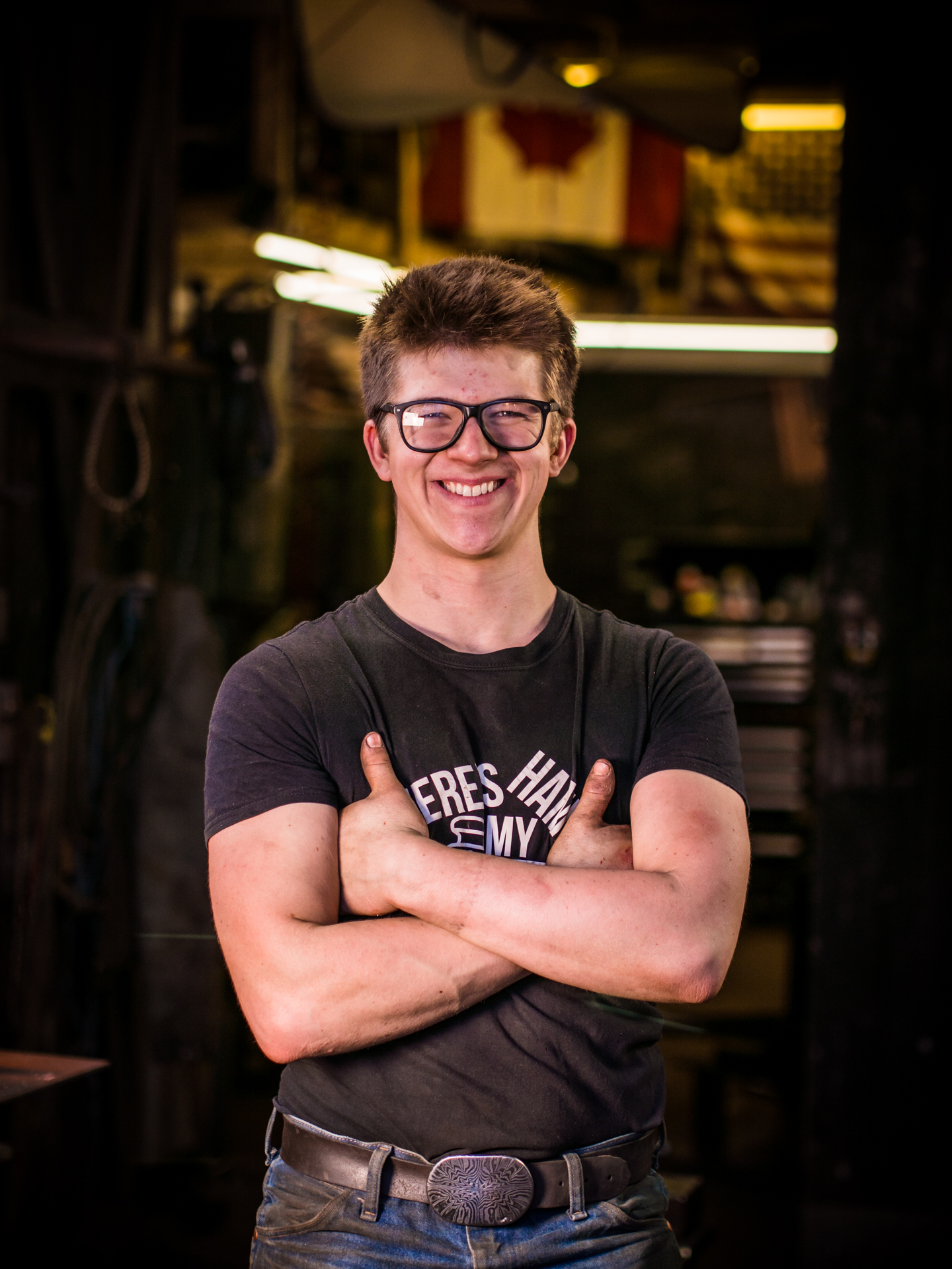 Alec Steele Blacksmith Youtuber Front Profile