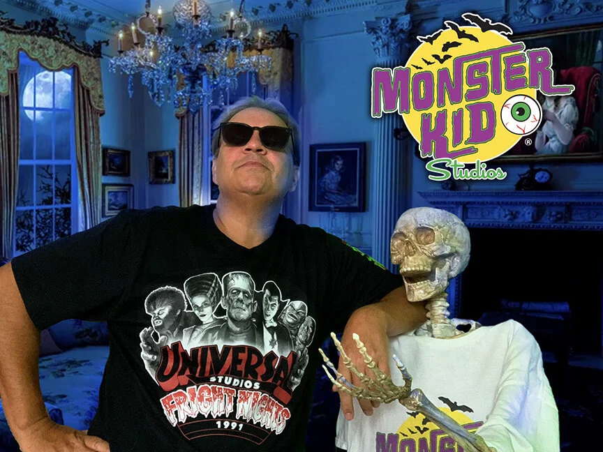 Monster Kid Studios founder Rich Savidge…and friend.