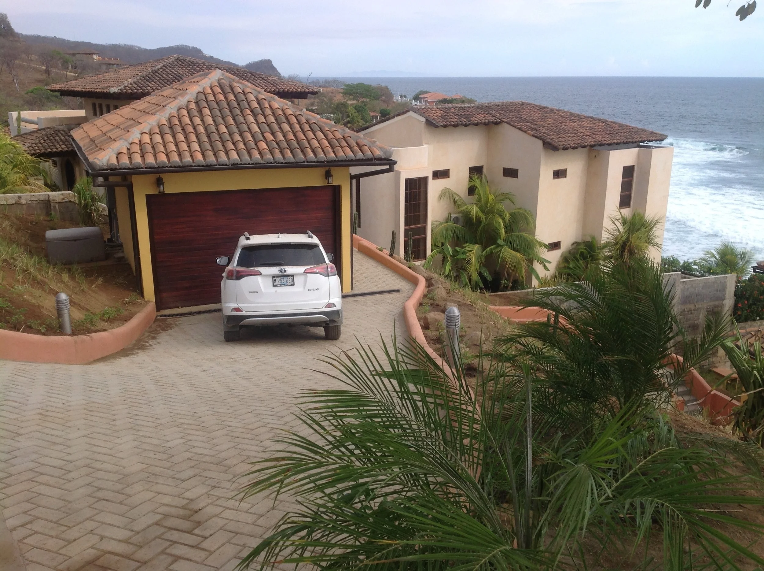 Driveway and Garage