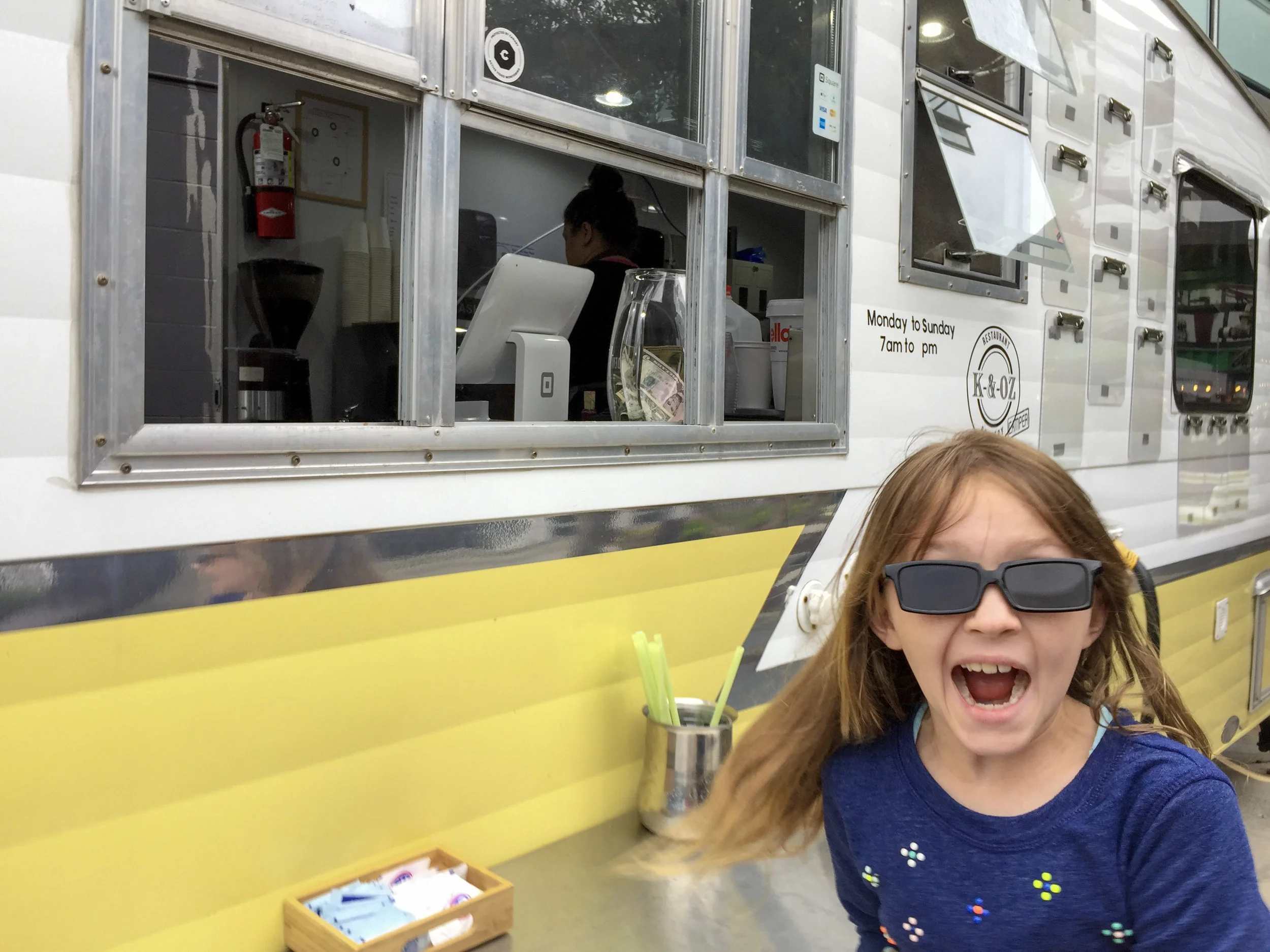 Getting Hot Chocolate at The Camper at Hotel Zephyr