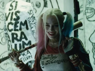 Harley Quin played by Margot Robbie