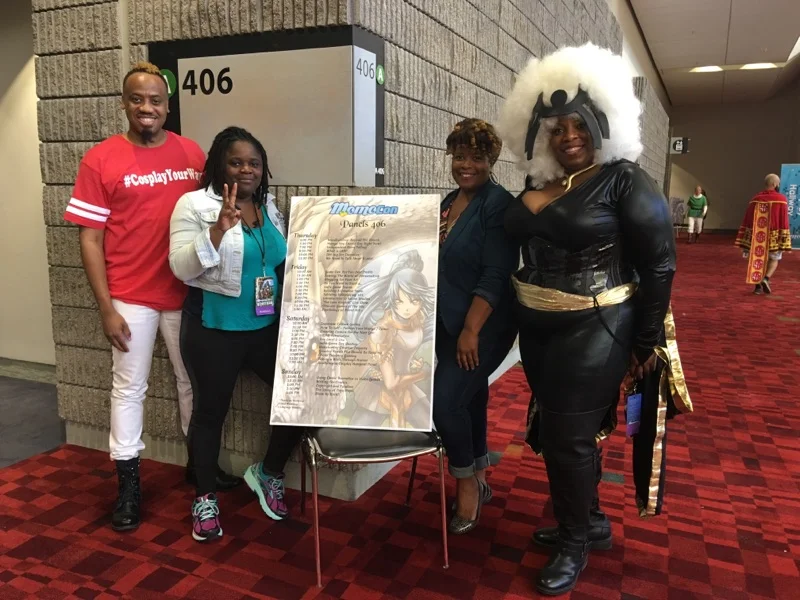 Panelists: Barr Foxx Cosplay, Valerie Complex, Valencia Joseph, and TaLynn Kel