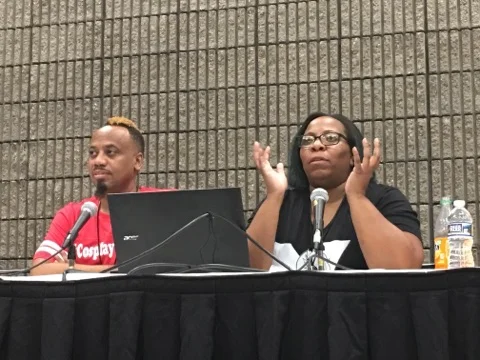 Panelists: Barr Foxx Cosplay and TaLynn Kel