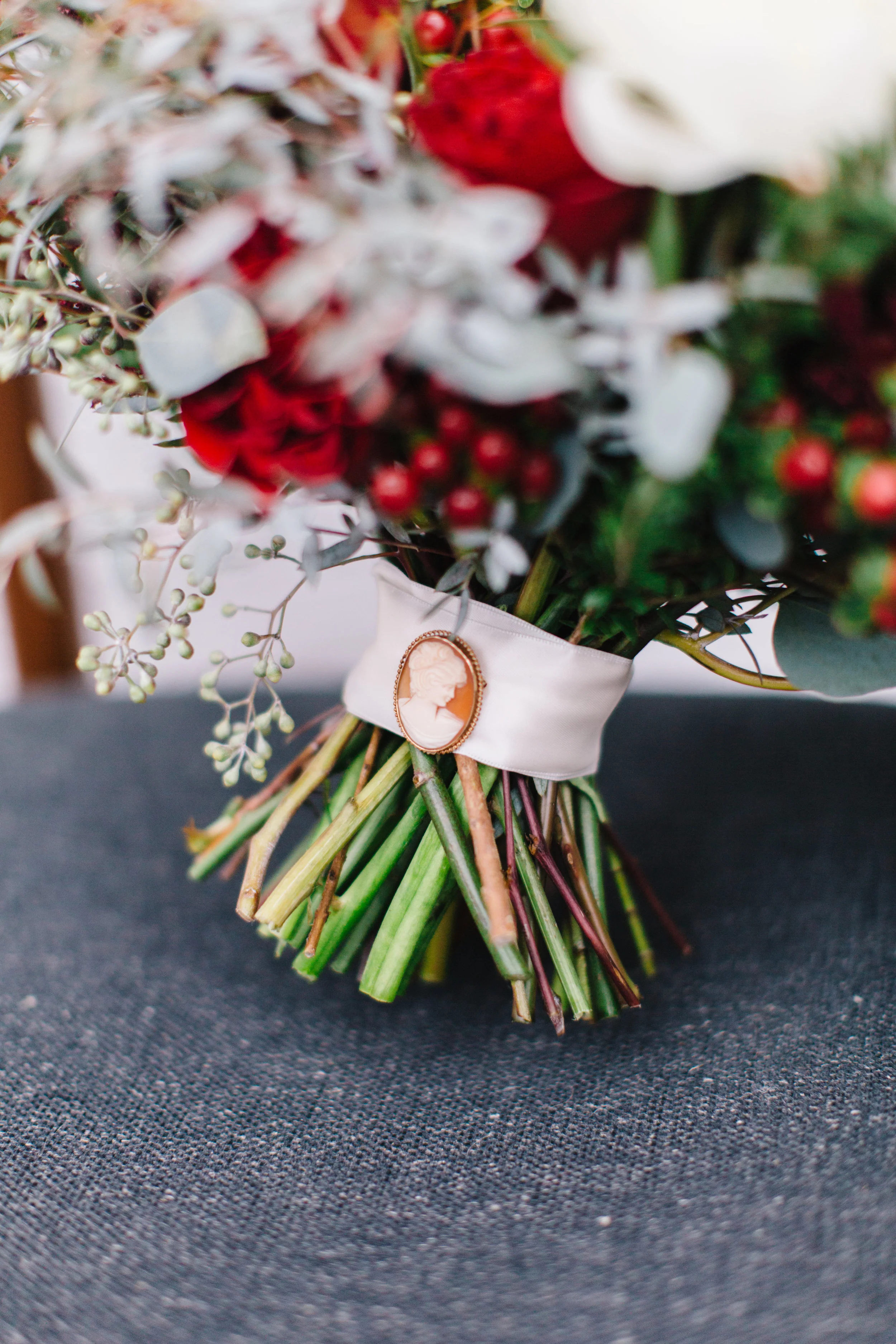 Festive Bridal Bouquet | Photography: Four Corners Photography