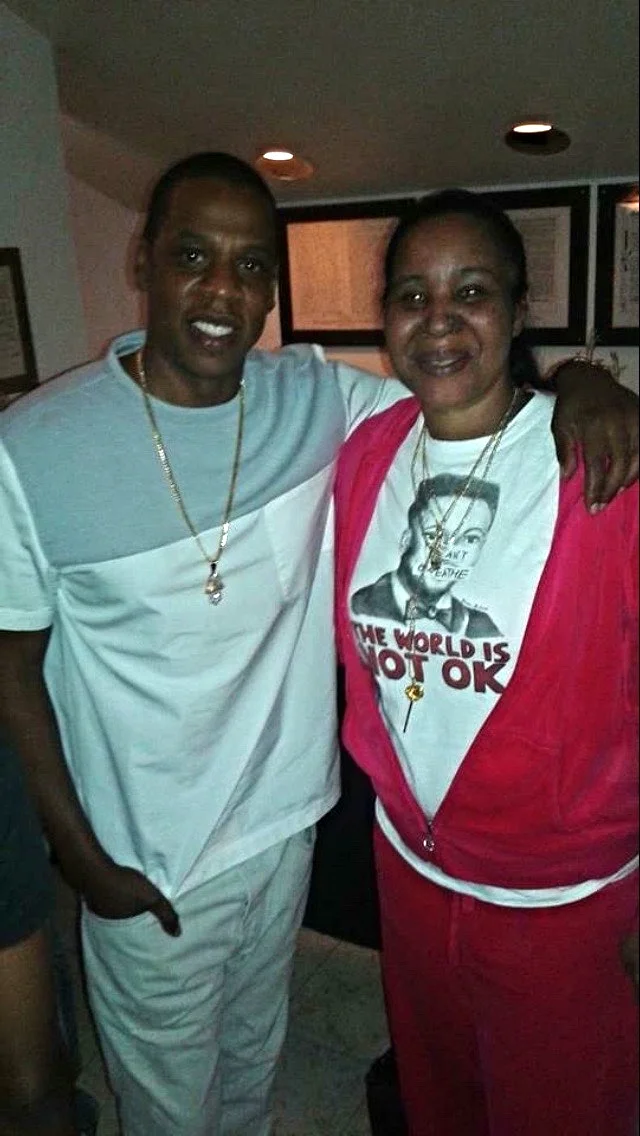 Jay-Z and Esaw Garner.