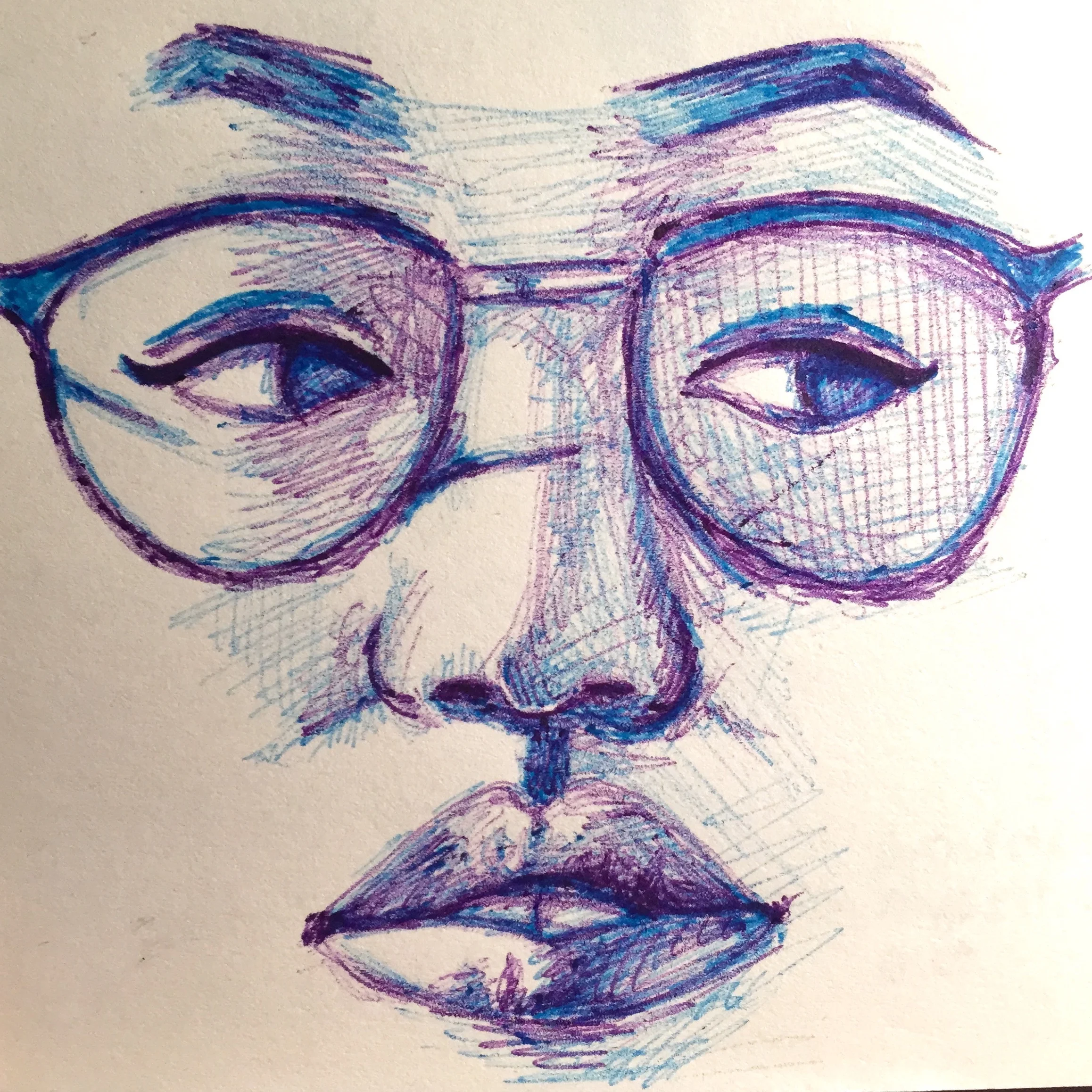 Journal Entry Doodle, February 2015.