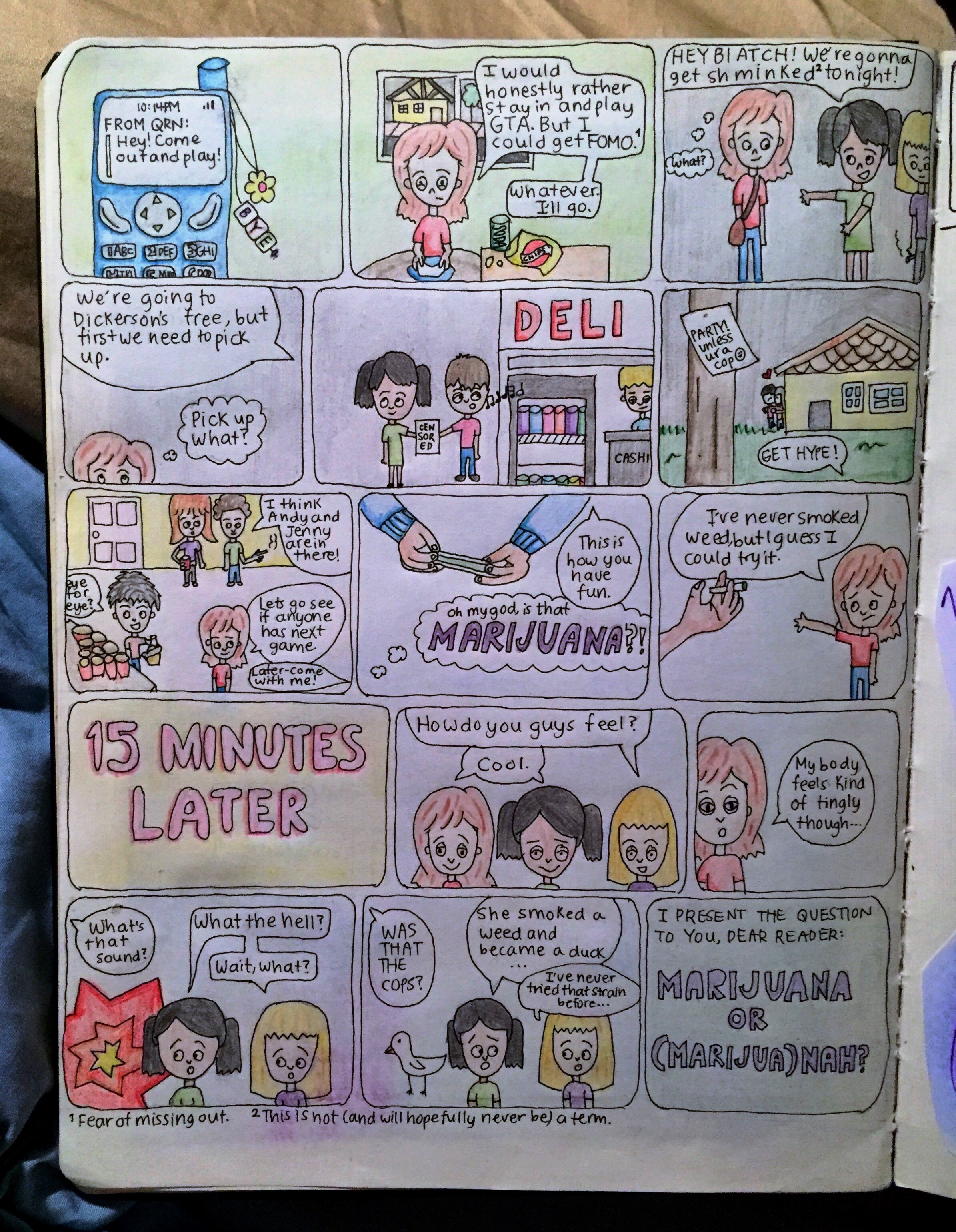 Marijua(nah) Comic, 2014