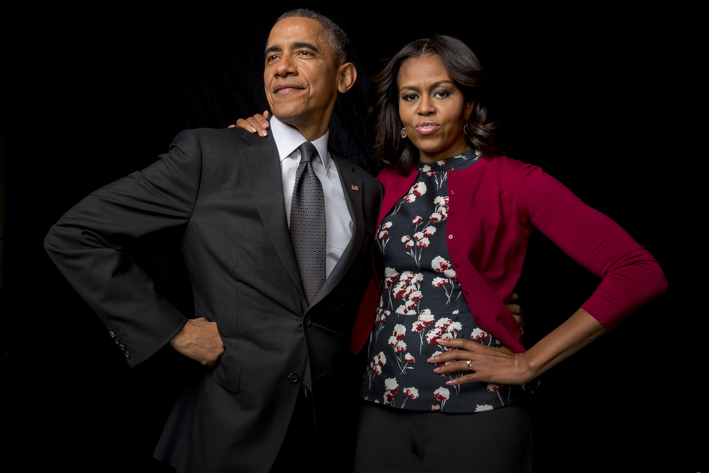   The Obamas  