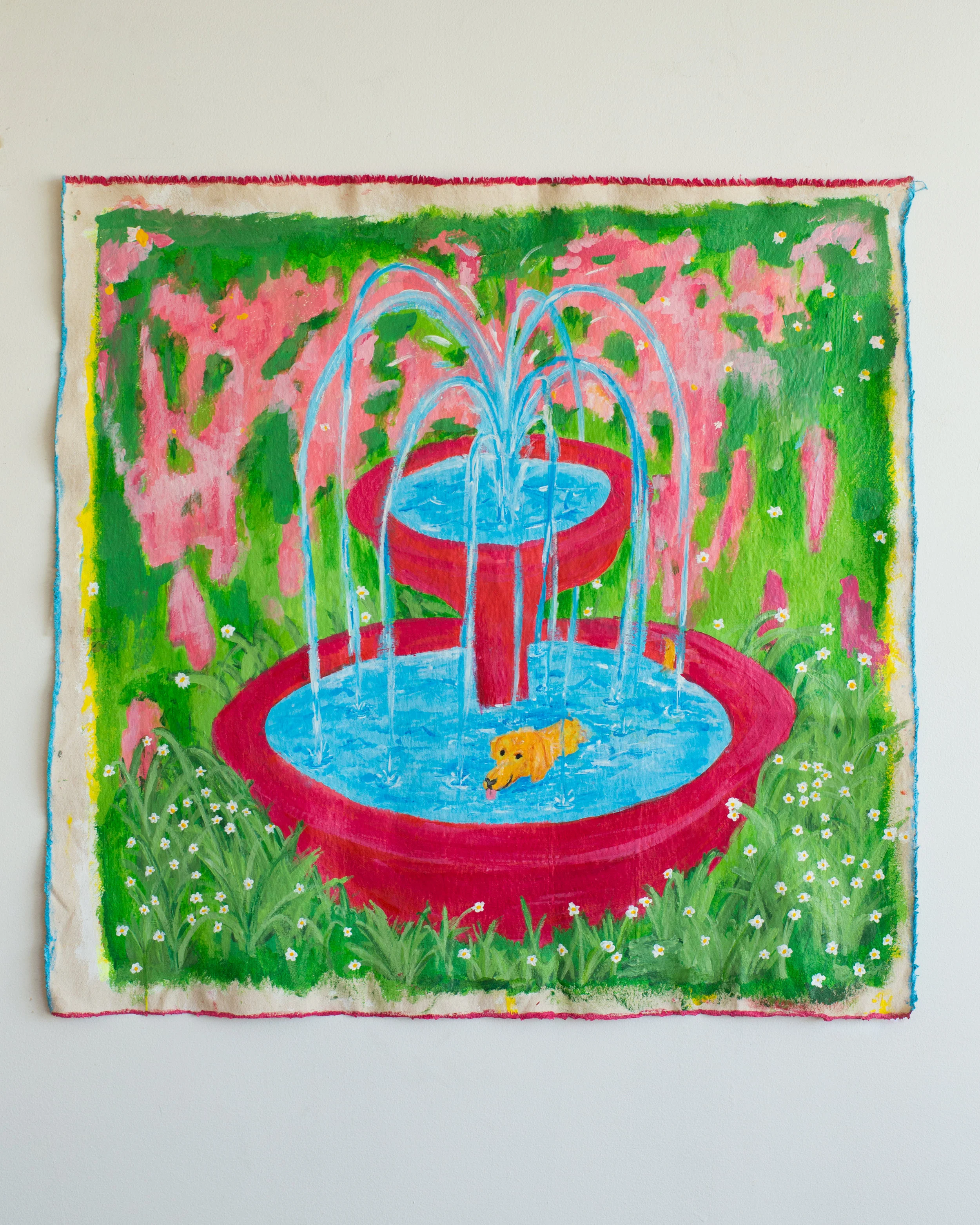  Acrylic on canvas, 31x29” 