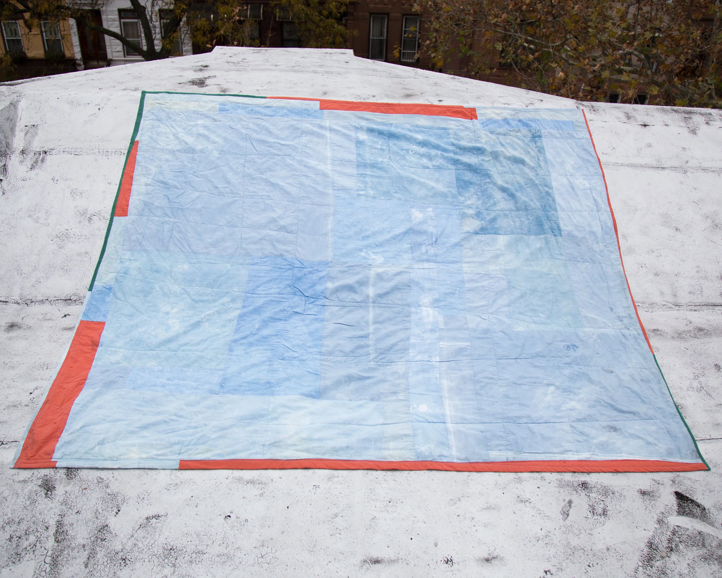   Quilt for Cowboy Romeo , back 