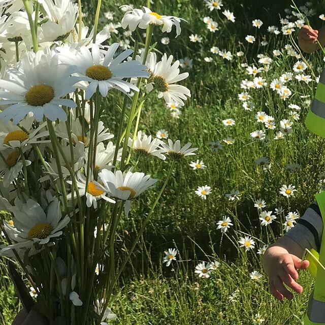 Firar in midsommar med blomster, s&aring;ng och musik, och god mat. &Ouml;nskar er alla en h&auml;rlig midsommar! ☀️☀️☀️