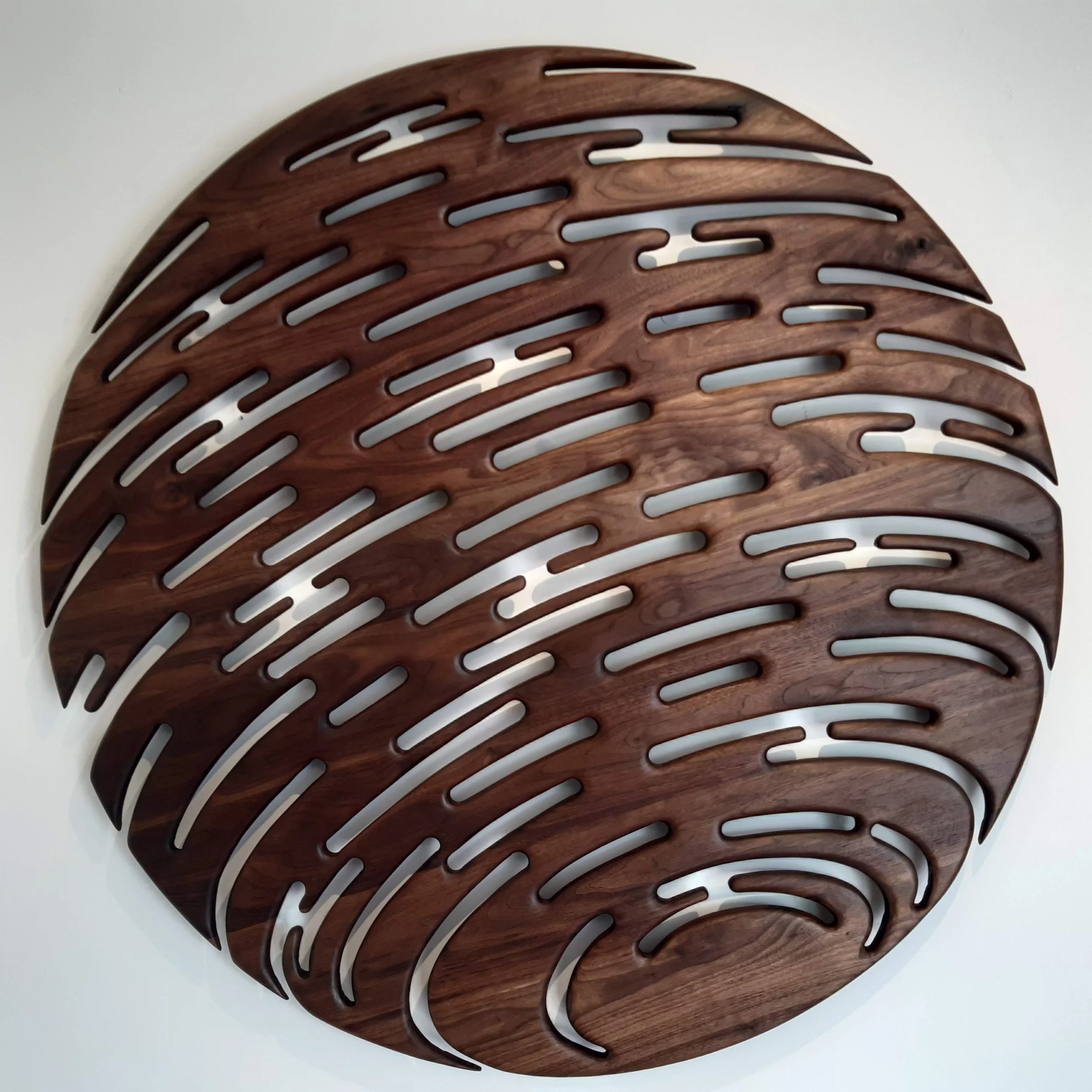 Cloudy day somewhere else. Solid Walnut