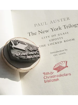 Personalized Ex Libris Stamp Tian Gan Graphic Design Printmaking
