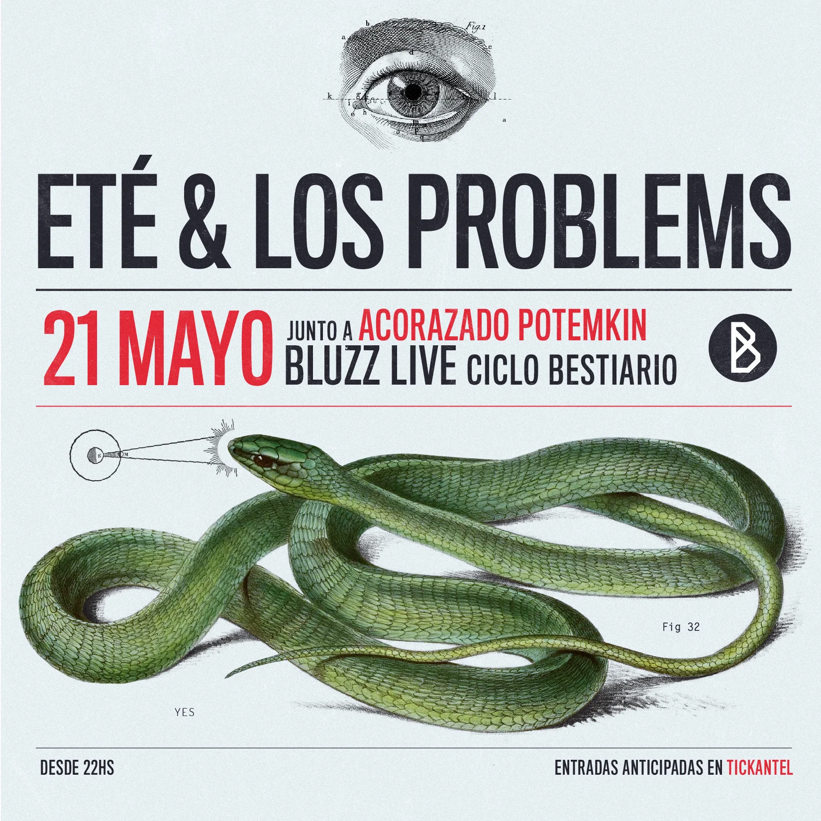 21/5 Ciclo BESTIARIO - Bluzz Live