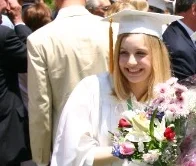 My high school graduation. I remember being so happy to move on.