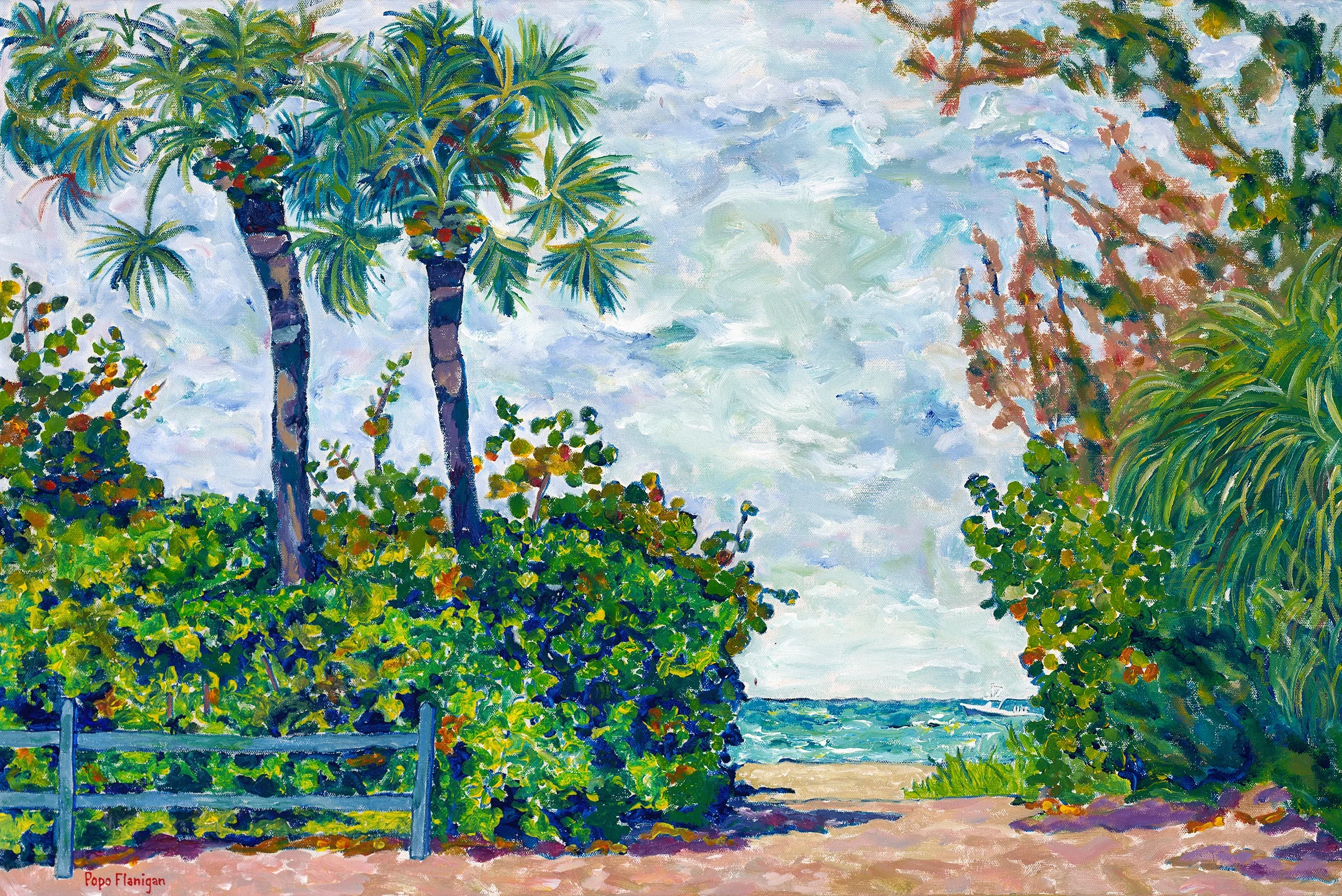 Beach entrance 3rd Ave. North