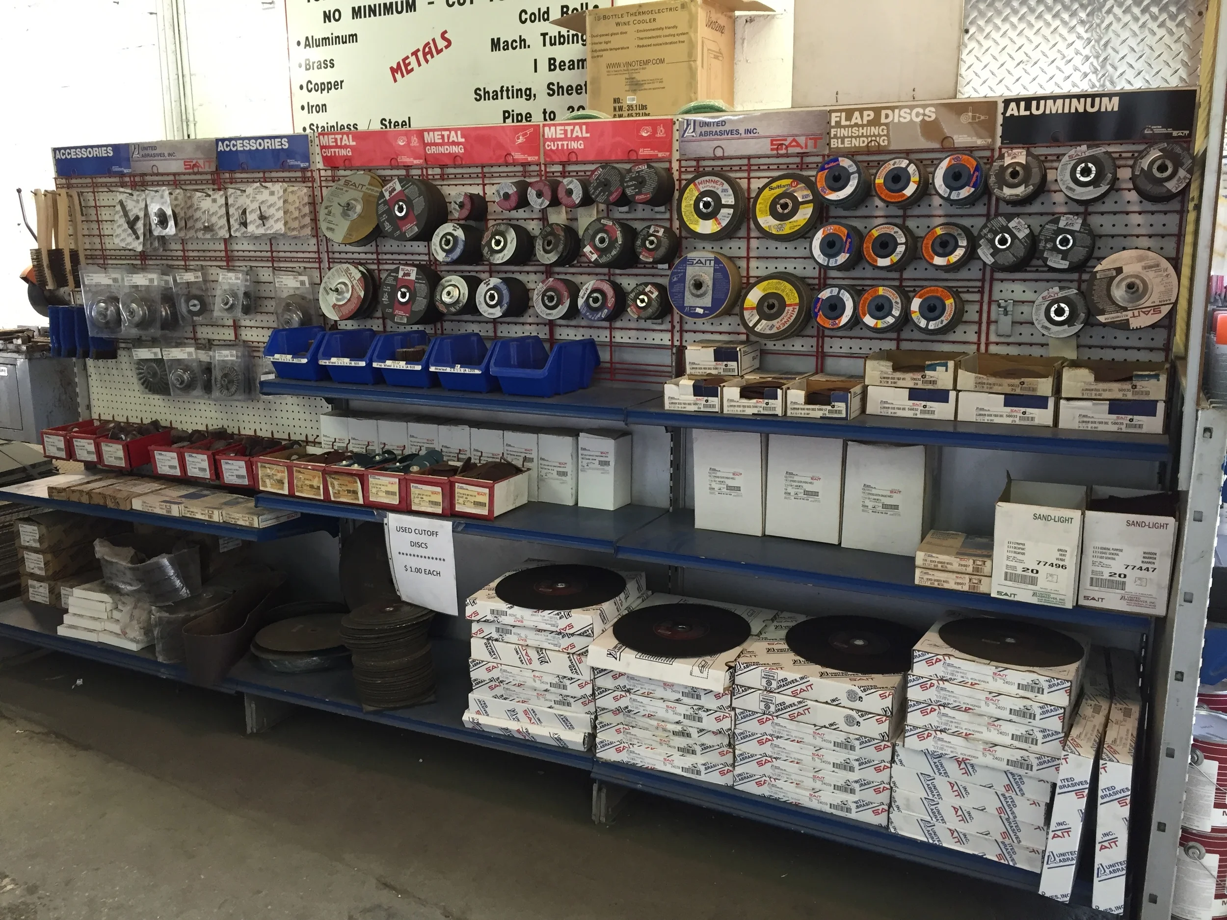 Abrasives — C & R Metals, Inc. 3056342111 HOURS MF 730AM500PM SAT 800AM100PMC & R