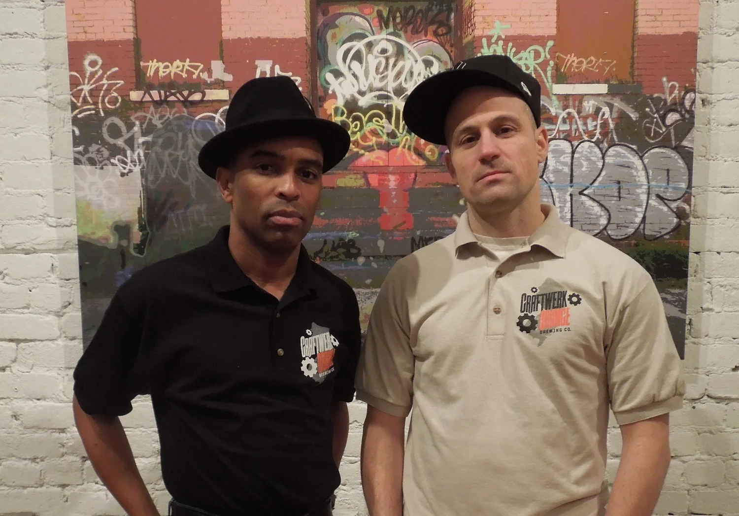 Roger Apollon Jr. and Anthony Minervino, co-founders, Craftwerk Orange Brewing Company