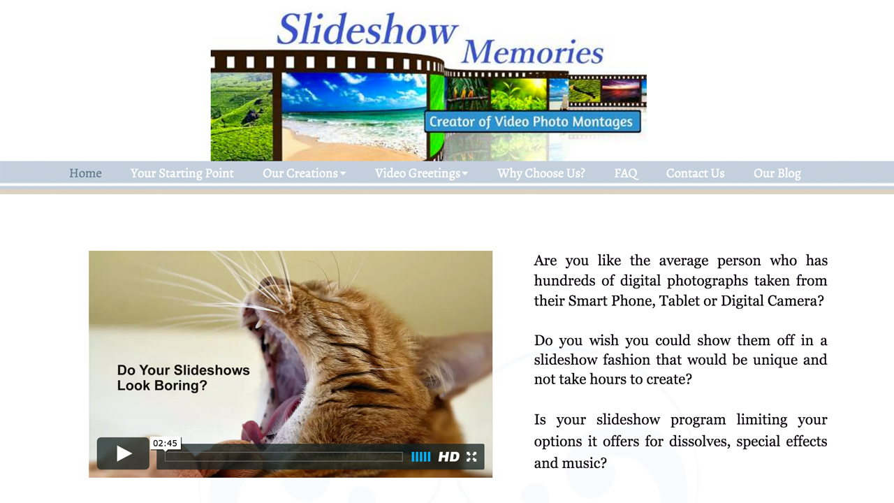 Slideshow Memories