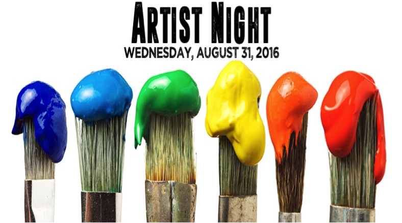 Grandaire Presents: Artist Night at Grandsons (Aug. 31, 2016) Visual Art, Live Music, Community Hammonton, NJ Posted Aug. 26, 2016