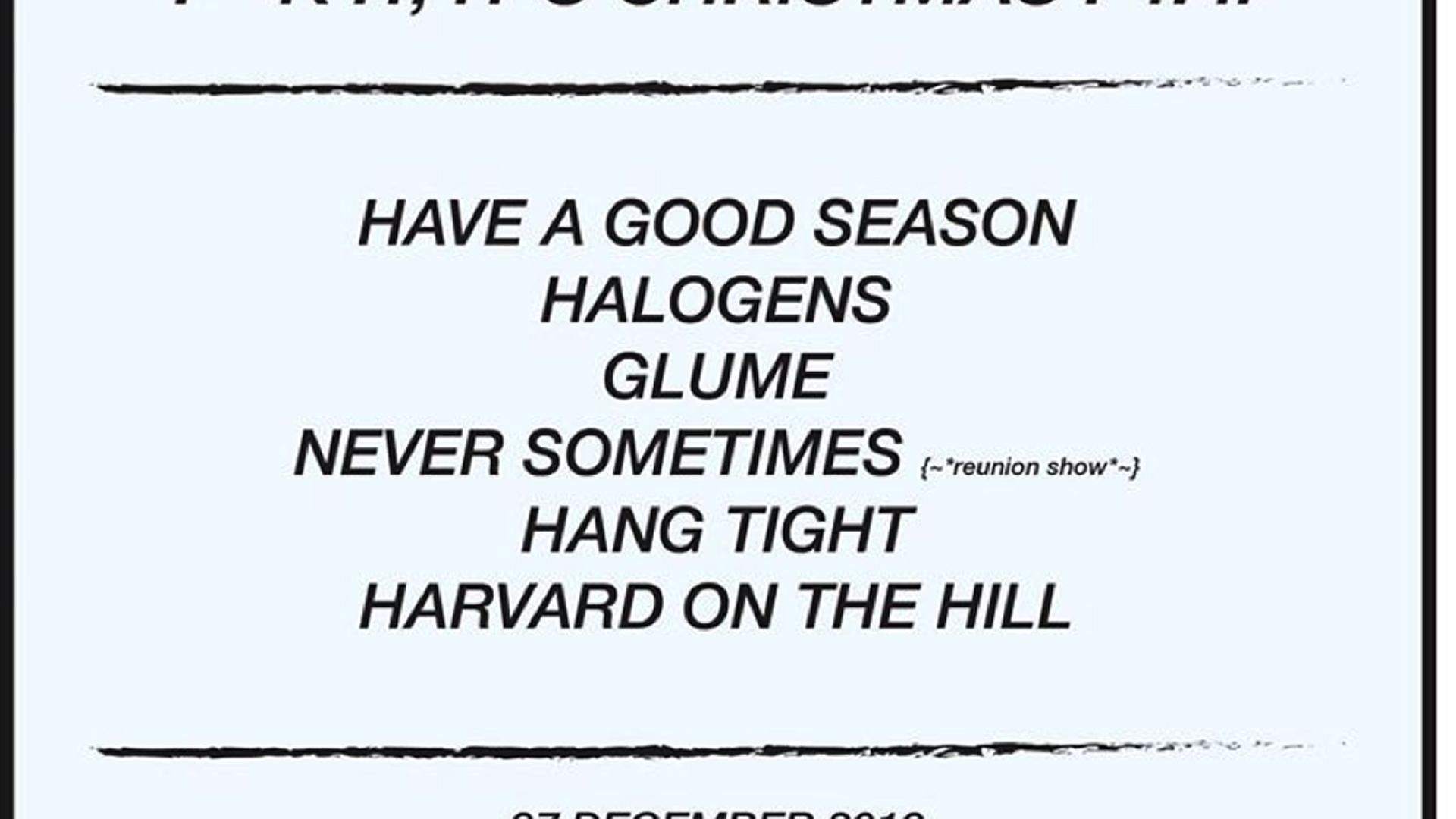 F**K IT, IT'S CHRISTMAS, PT II (Dec. 27, 2016) Rock, Alternative, Emo, Indie, Pop Punk, Punk Rock North Plainfield, NJ Read more...