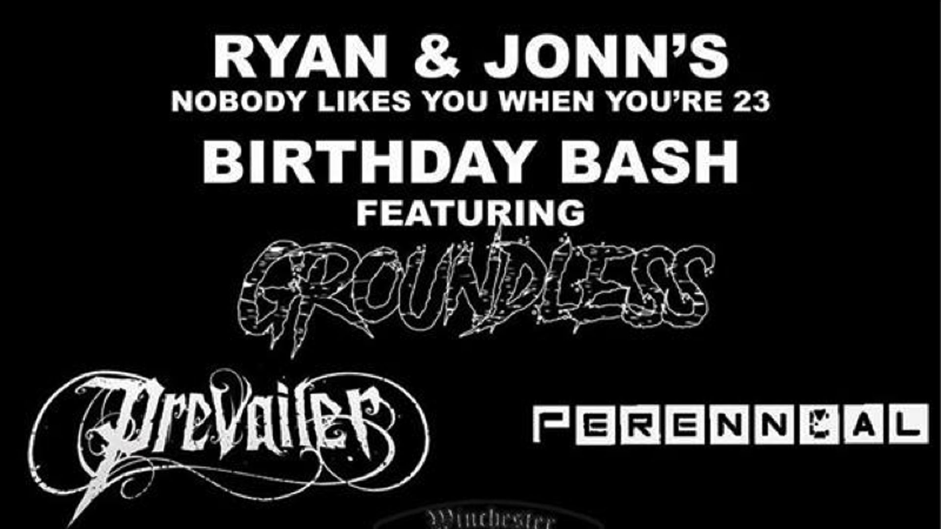 BIRTHDAY SHOW AT THE WATERING HOLE (March 25, 2017) Metalcore, Hardcore, Metal, Thrash Punk, Rock Mays Landing, NJ Posted Friday, March 3, 2017